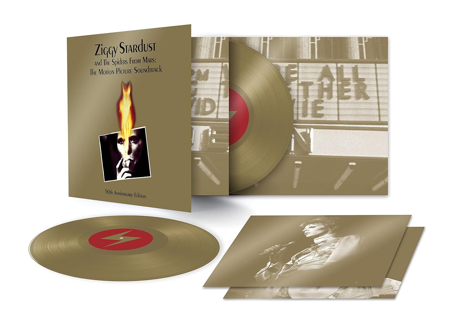 Ziggy Stardust And The Spiders From Mars: The Motion Picture (2LP/Gold Vinyl/50th Anniversary Edition)