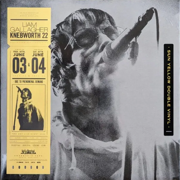 Knebworth 22 (2LP/Yellow Sun Vinyl)