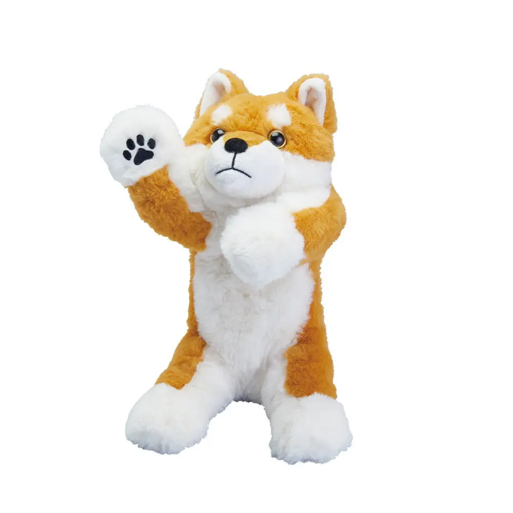 KING JIM Pouzoo絨毛動物多功能筆袋/ 柴犬