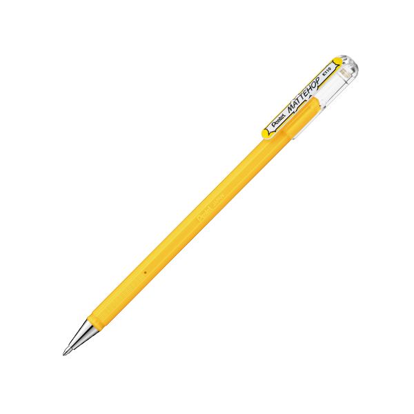 Pentel MATTEHOP高彩蝴蝶筆/ 黃