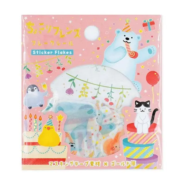 日本 World Craft 貼紙包/ 動物們