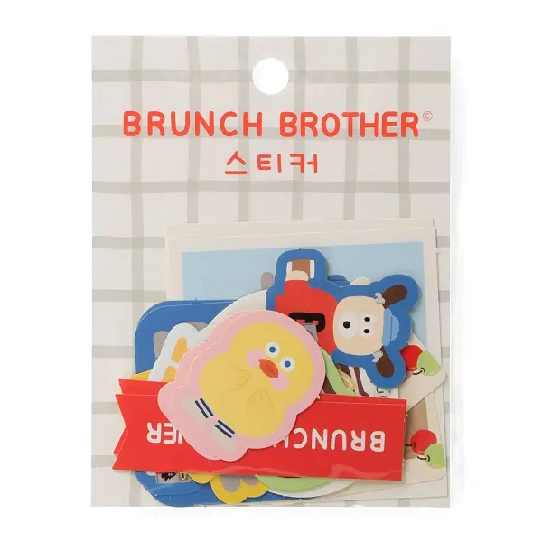 日本 MARK'S Brunch Brother 貼紙包/ 吐司