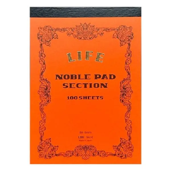日本LiFE R Noble 便條紙本/ B6/ 方眼
