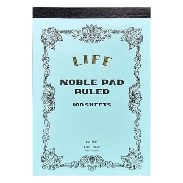 日本LiFE R Noble 便條紙本/ B6/ 橫線