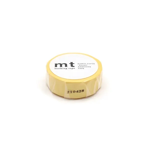 日本mt和紙膠帶/ 淡黃/ 1入