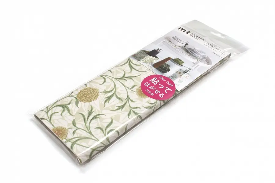 日本mt和紙膠帶/ Casa Remake Sheet X William Morris/ 裝飾貼/ 27CM/ Morris & Co./ 花