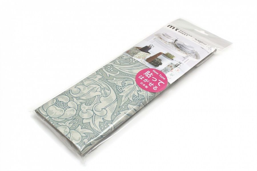 日本mt和紙膠帶/ Casa Remake Sheet X William Morris/ 裝飾貼/ 27CM/ Morris & Co./ 藍芙蓉