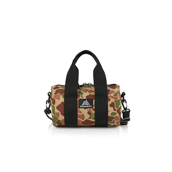 GREGORY 4L Drum Bag Mini筒型斜背包/ 岩紋迷彩