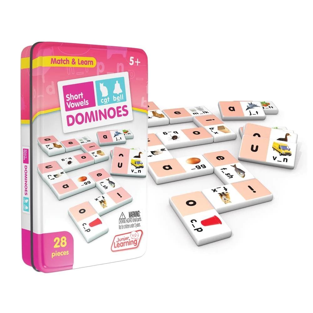 Junior Learning骨牌接龍遊戲/ 短母音/ 英文
