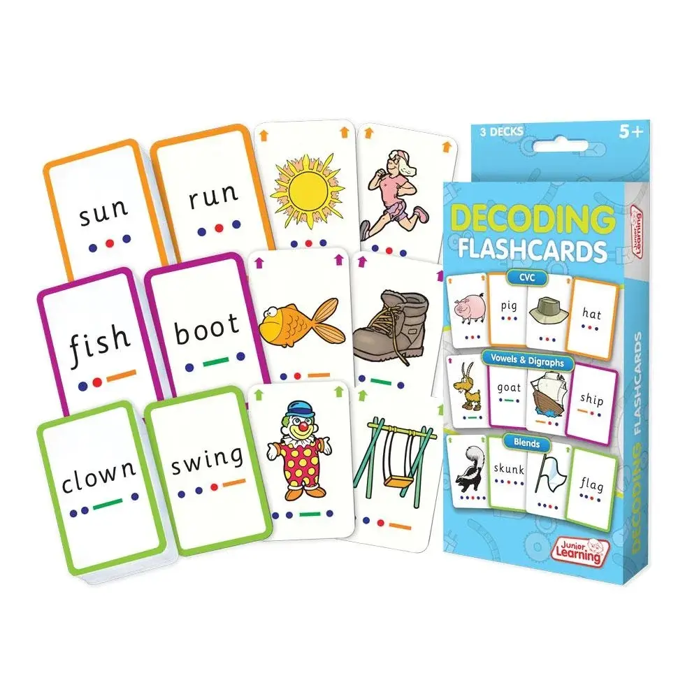 Junior Learning拼字閃卡/ 英文