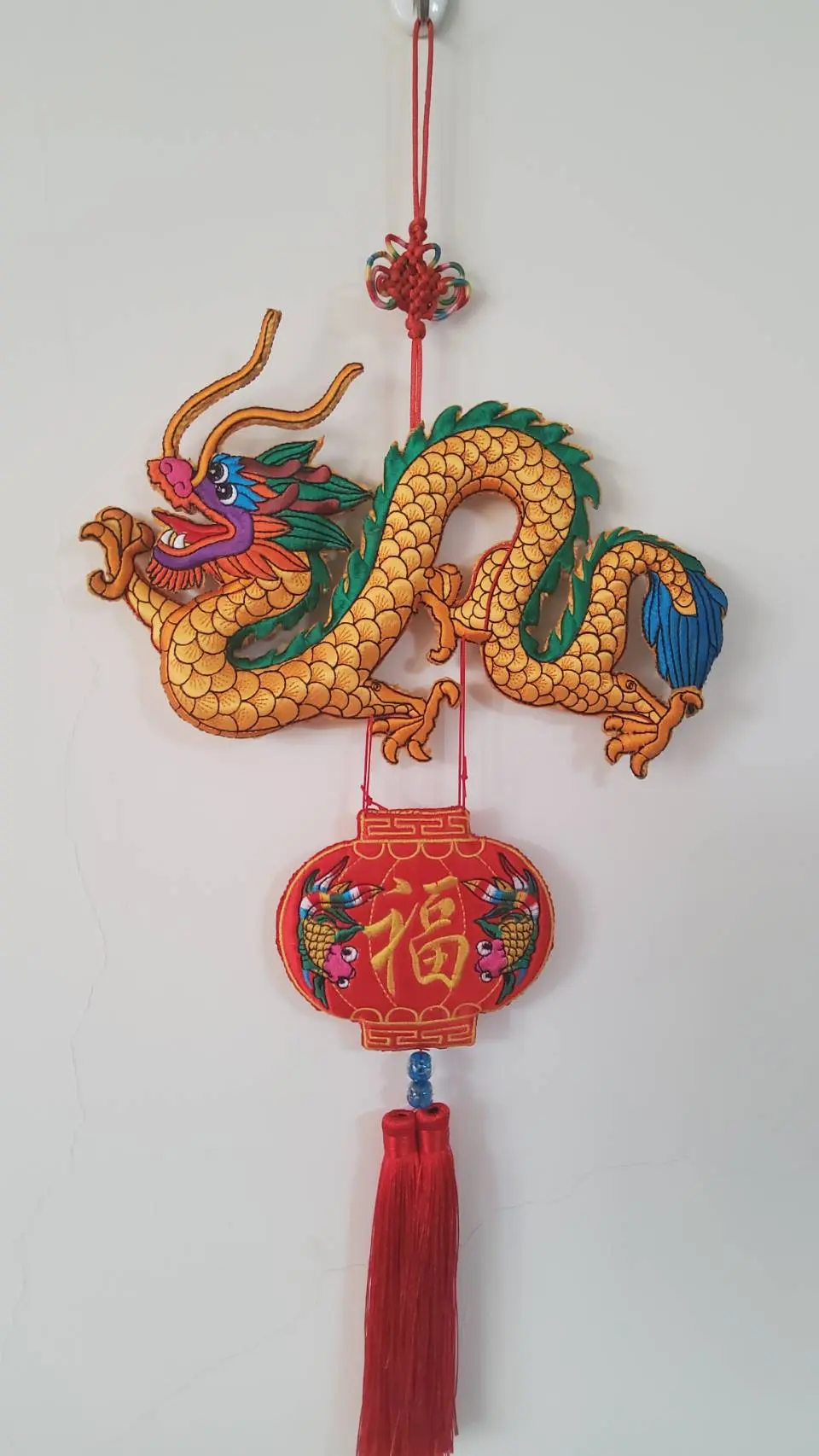 祥龍獻瑞✦繡花房掛飾