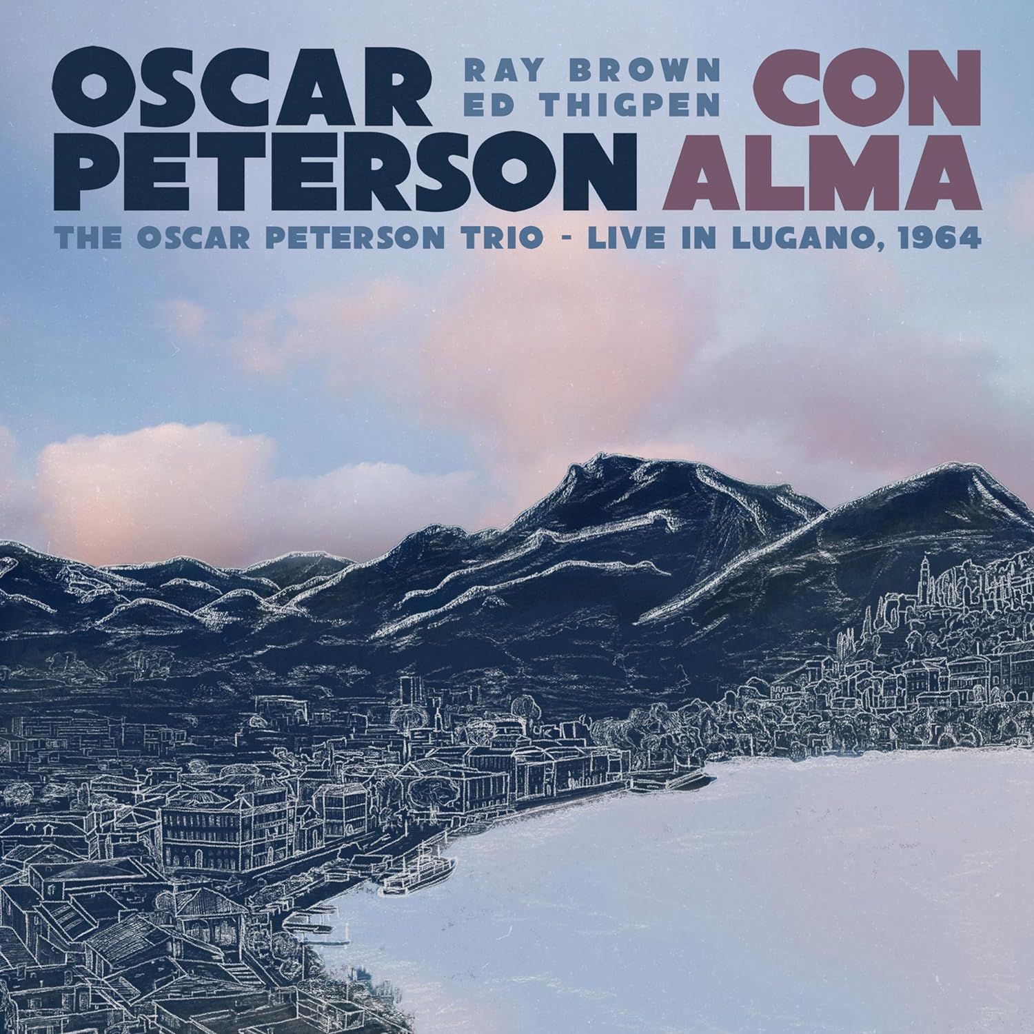 Con Alma: The Oscar Peterson Trio Live In Lugano, 1964 (Light Blue Vinyl)