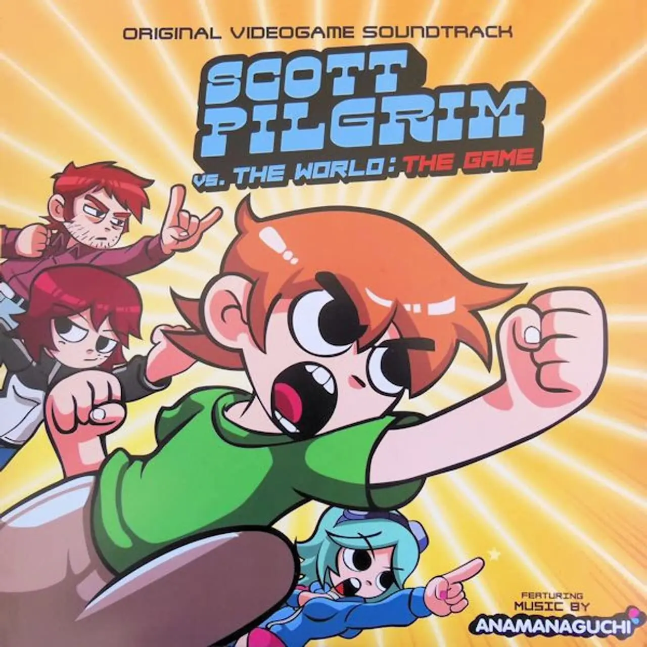 Scott Pilgrim Vs. The World: The Game (Transparent Orange Vinyl)
