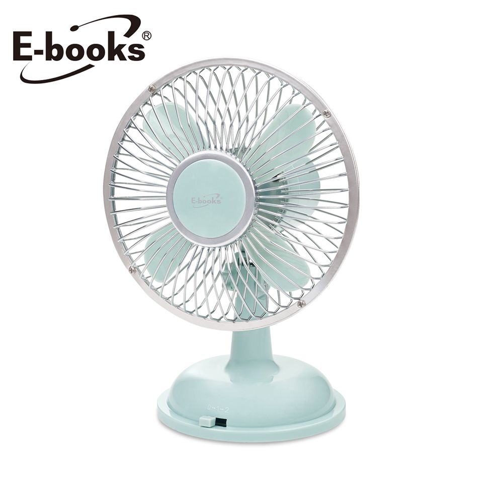 E-books K36 經典時光兩用擺頭超靜音風扇/淺綠