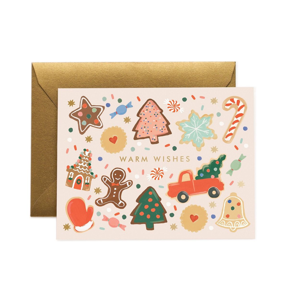 美國 RIFLE PAPER 聖誕卡/ Holiday Cookies