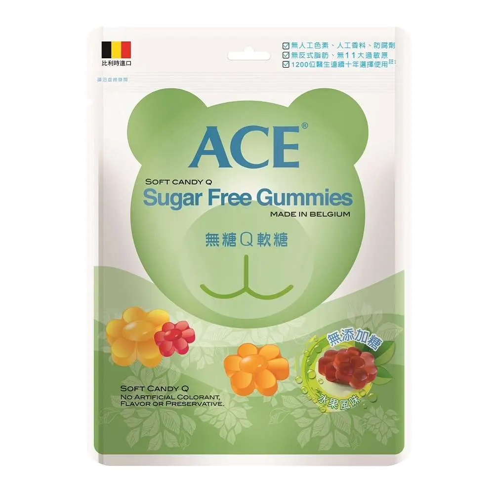 ACE無糖Q軟糖量販包