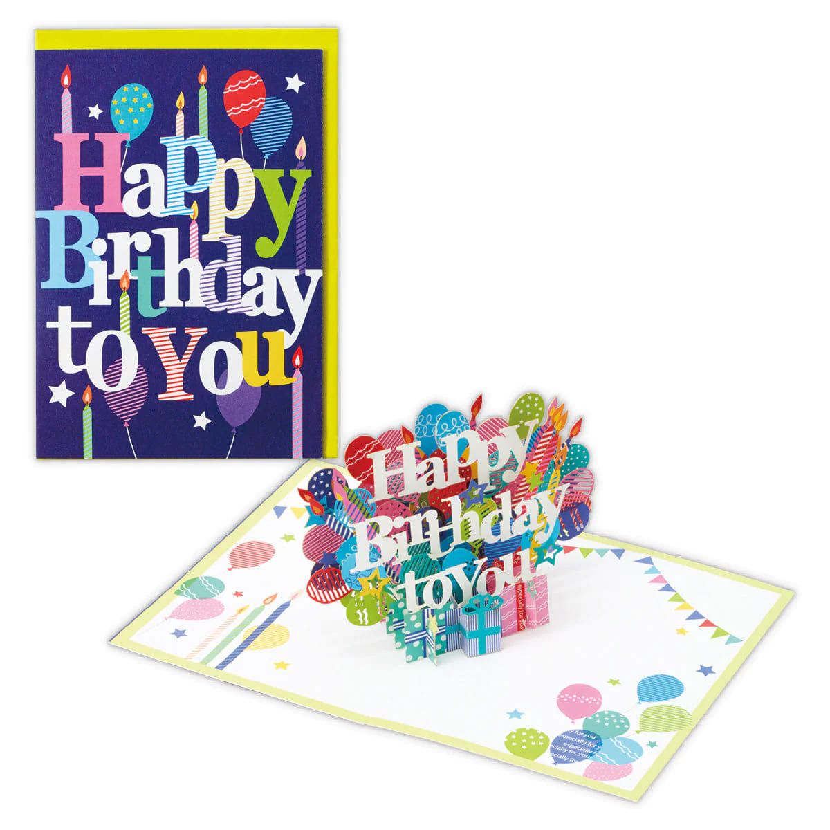 美國 Hallmark 立體生日卡/ 氣球