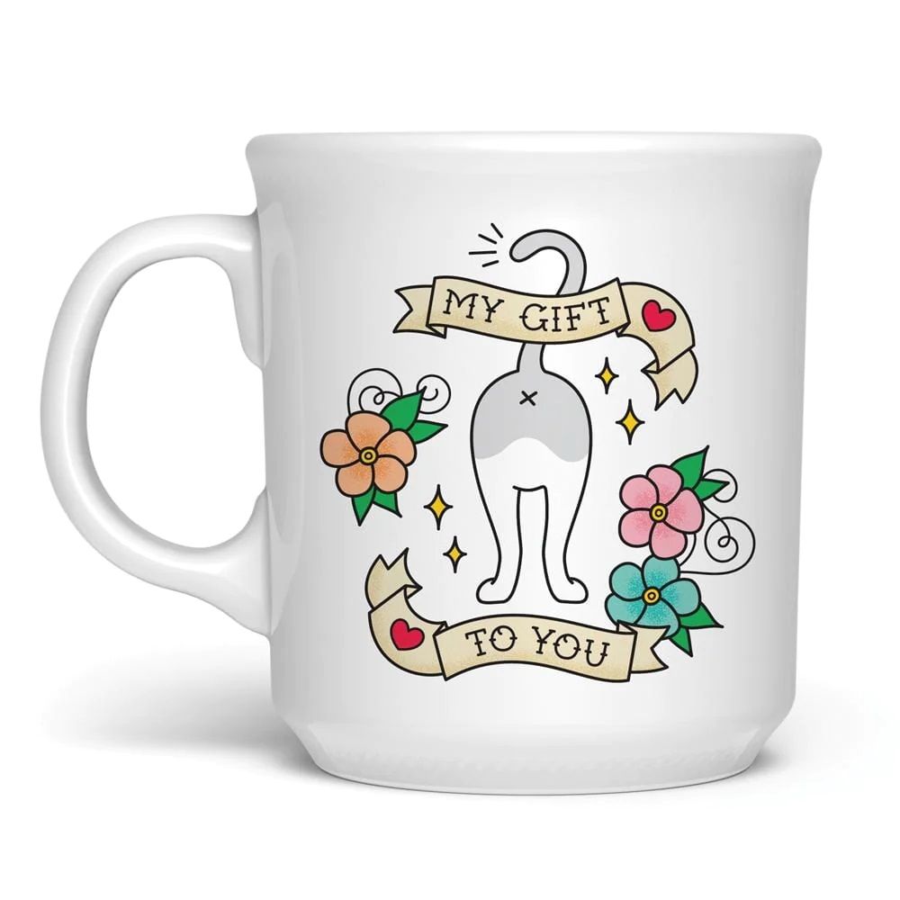 美國 Fred & FRIENDS 馬克杯/ 喵力無邊/ 473ml