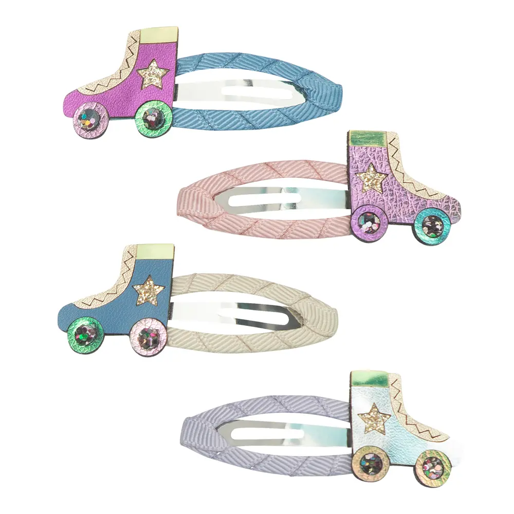 Mimi & Lula AW23搖滾齊格溜冰鞋滴答夾/ 4入