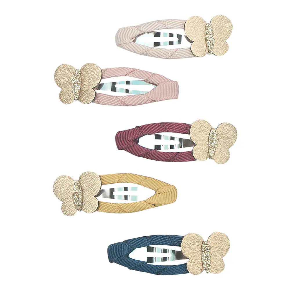 Mimi & Lula AW23暖冬常春藤閃耀蝴蝶迷你滴答夾/ 5入