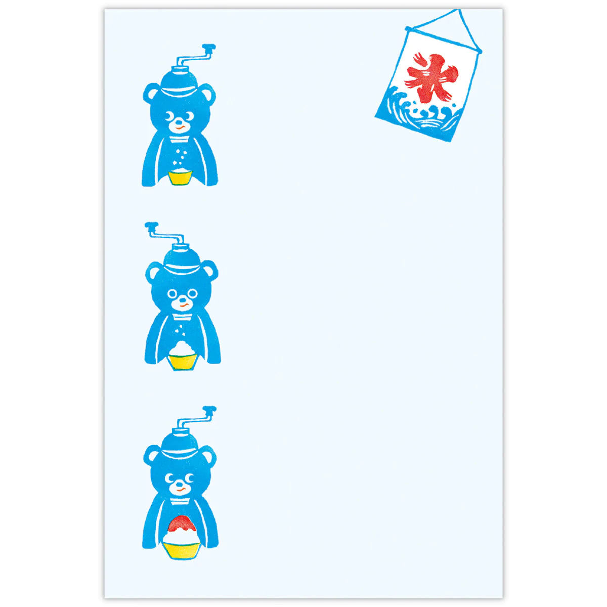美國 Hallmark 夏季明信片/ 虎牌刨冰器