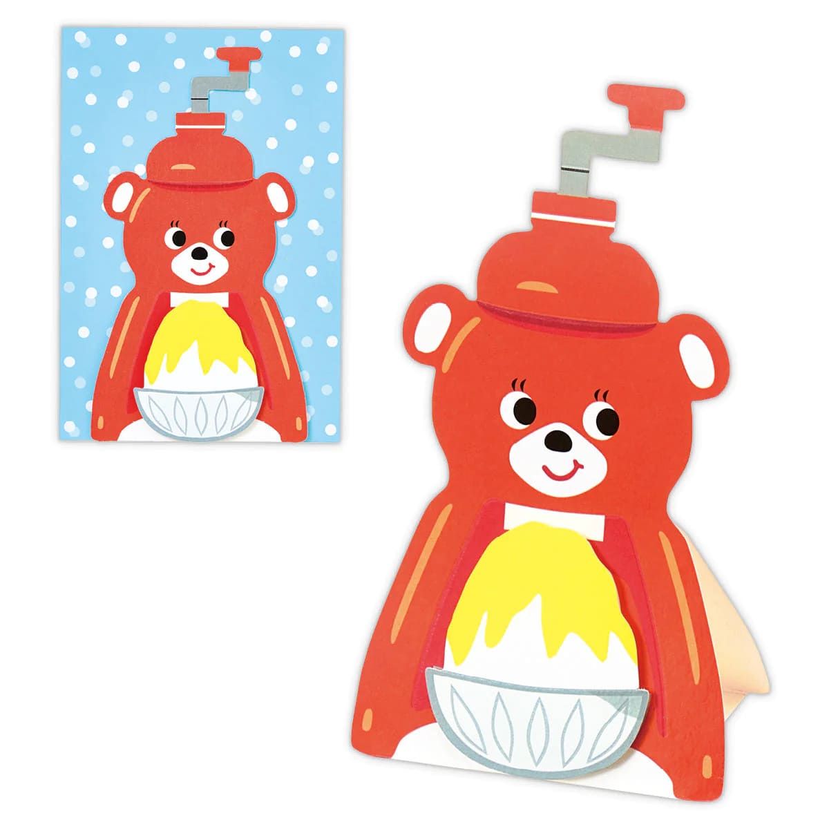美國 Hallmark 立體萬用卡/ 虎牌刨冰機