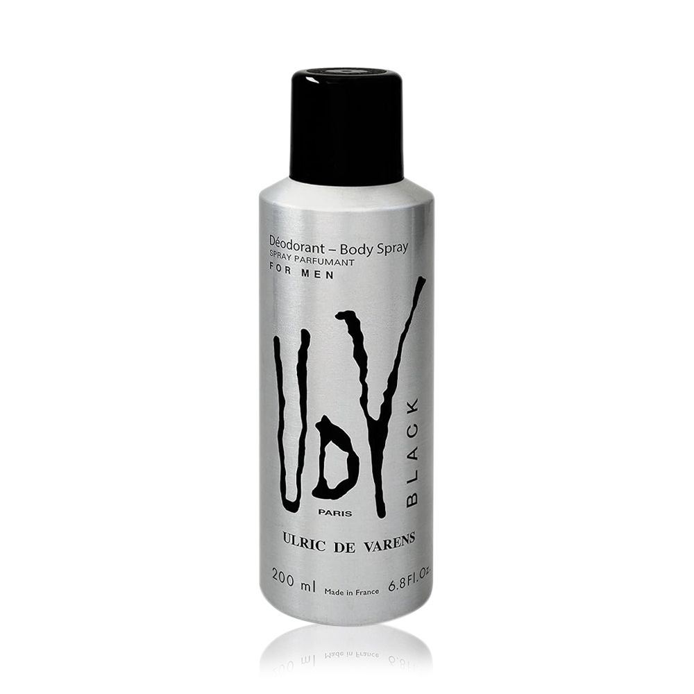 UDV 勁黑男性淡香水噴霧 200ML - 原廠公司貨
