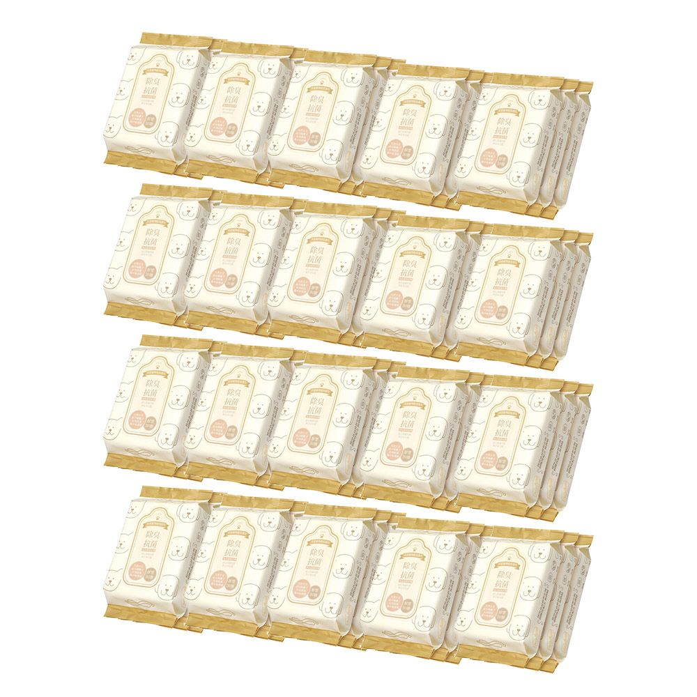 Baan 貝恩 寵物除臭濕巾/ 30抽x3包x20串(箱購)