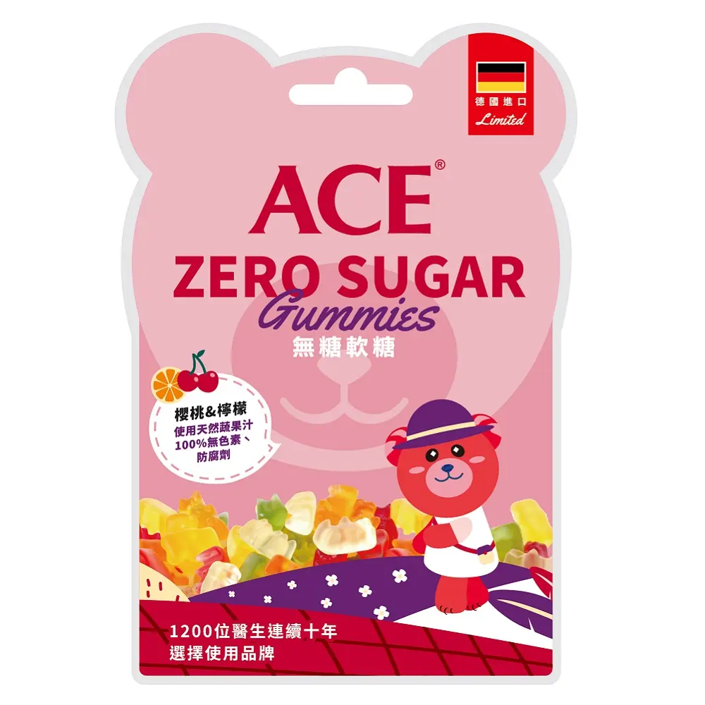 Zero Sugar Q軟糖/ 櫻桃檸檬