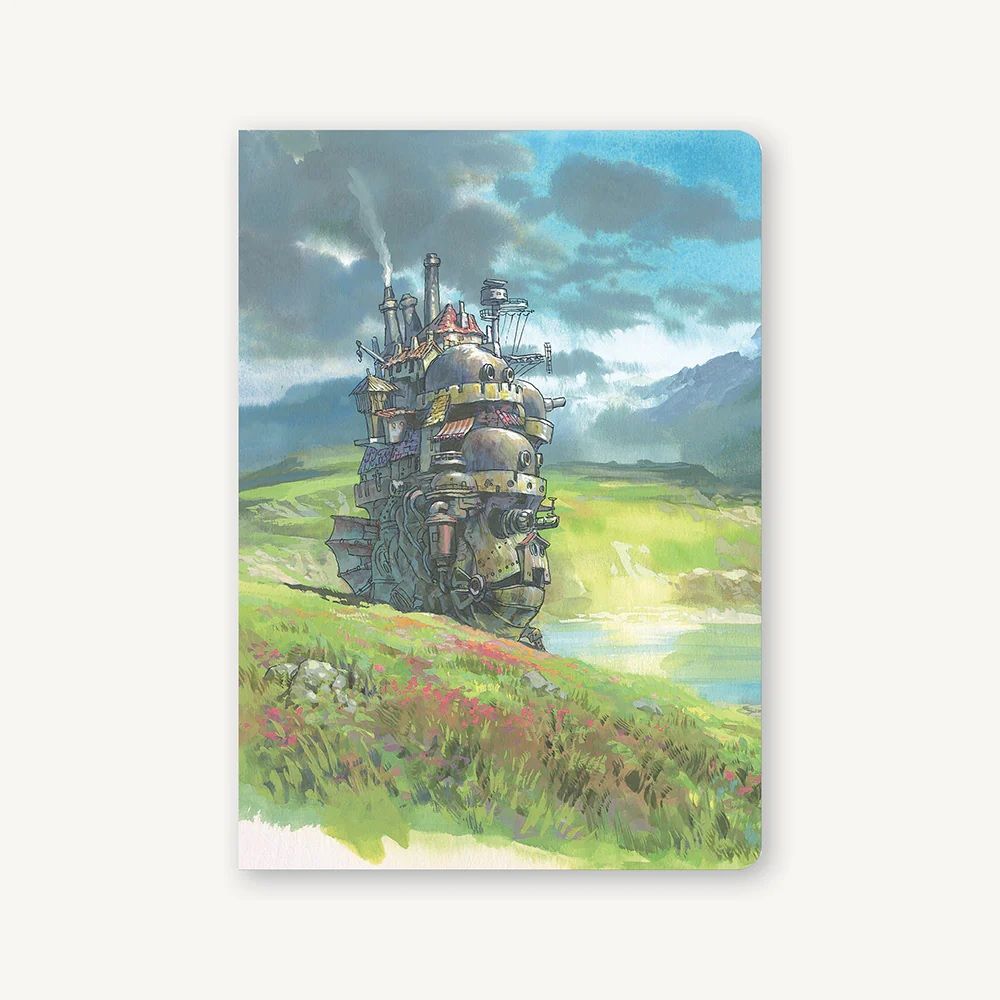 美國 CHRONICLE Studio Ghibli 橫線筆記本/ Howl's Moving Castle
