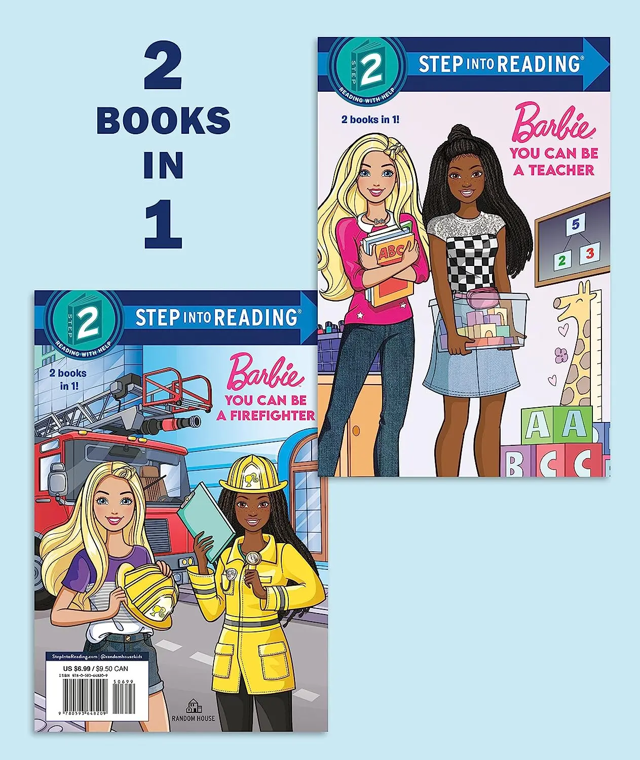 Step into Reading Step 2: Barbie You Can Be a Teacher/You Can Be a Firefighter
