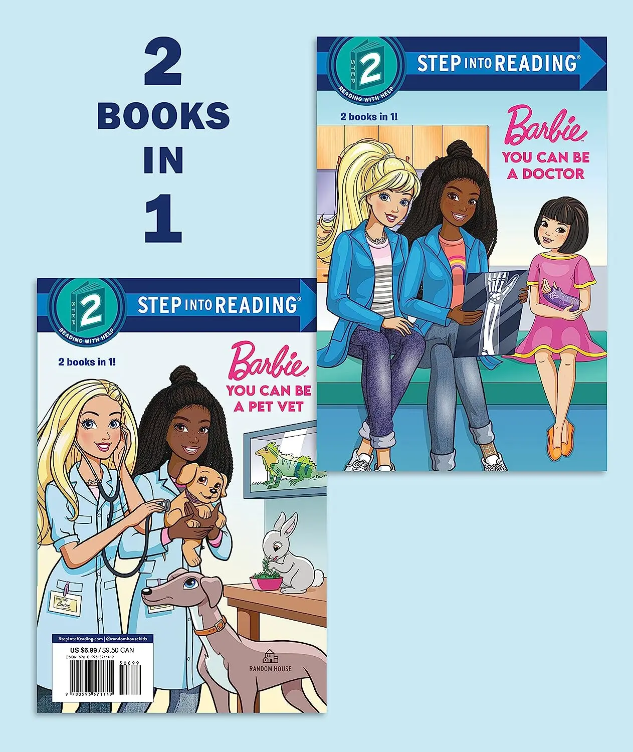 Step into Reading Step 2: Barbie You Can Be a Doctor/You Can Be a Pet Vet