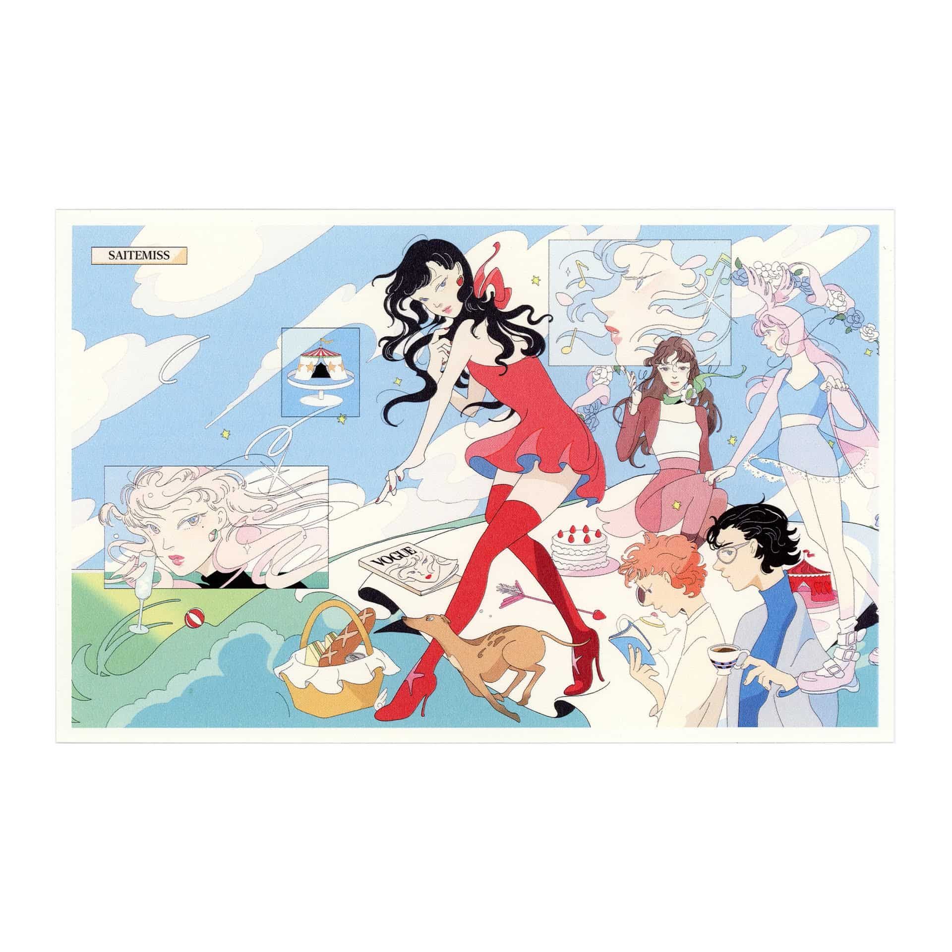 低級失誤Saitemiss卡片/ 野餐日