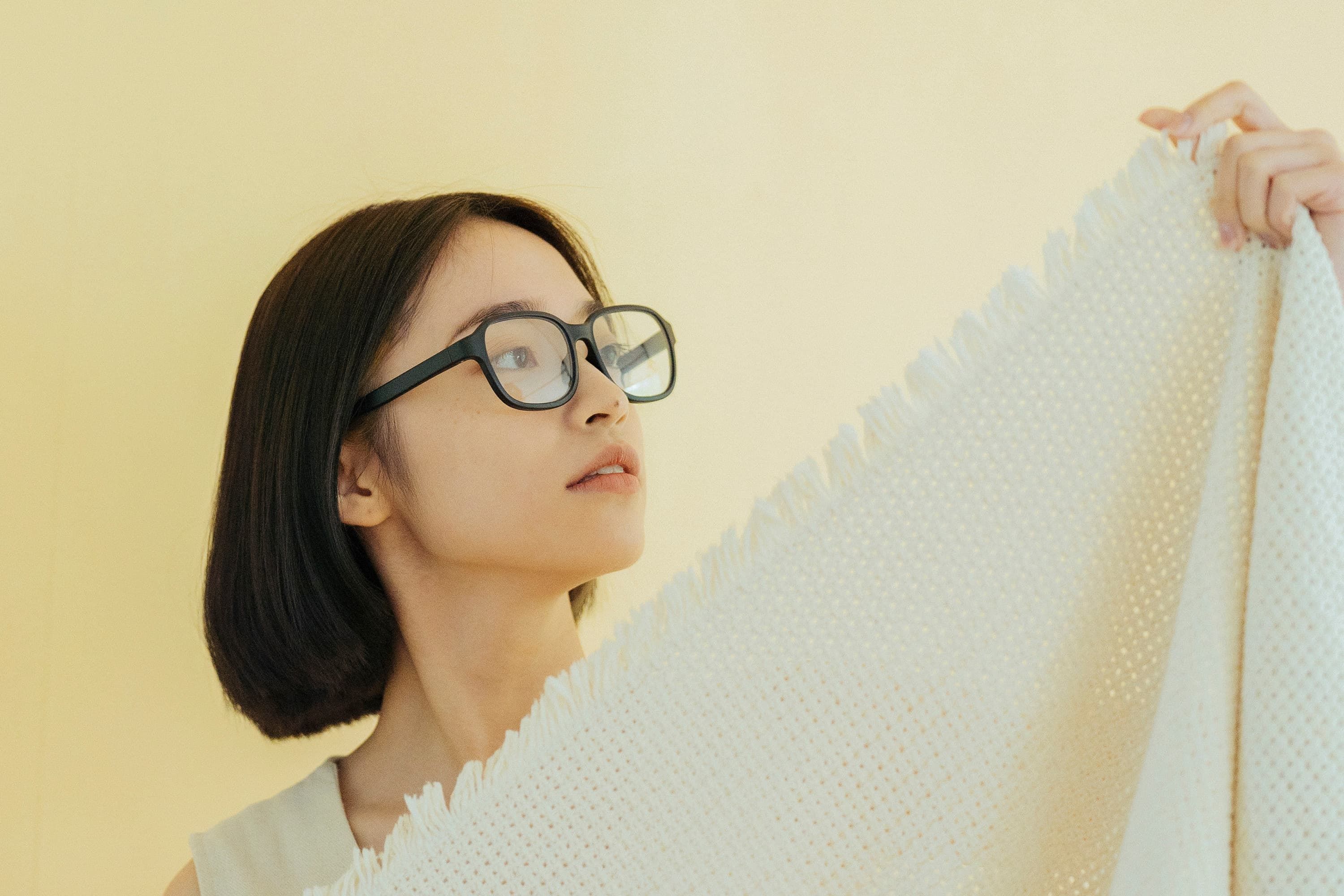Hibāng友漁循環眼鏡/ 極簡設計款/ 抗藍光透明鏡片/ 深海黑