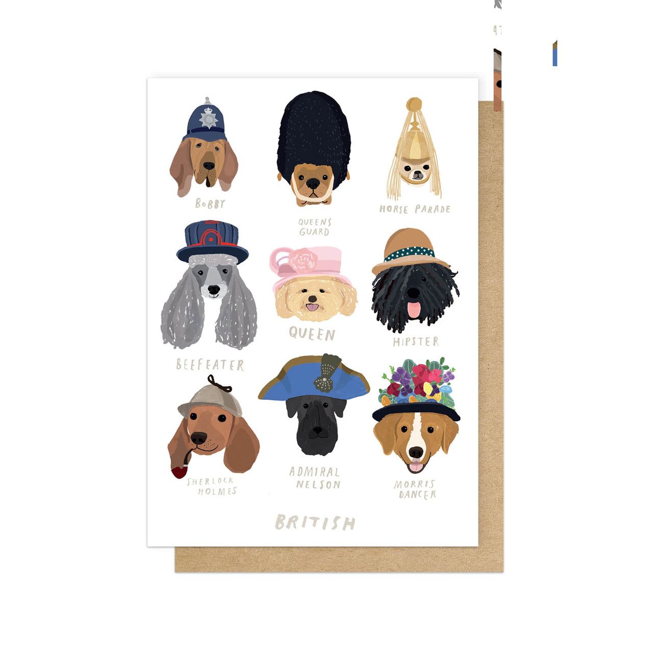 英國EAST END PRINTS 萬用卡/ Hanna Melin/ British Dogs