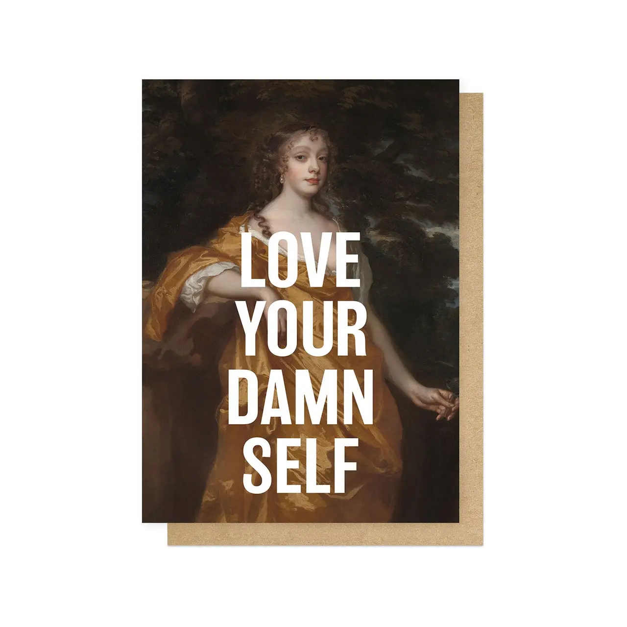 英國EAST END PRINTS 萬用卡/ Oh Fine! Art/ Love Your Damn Self