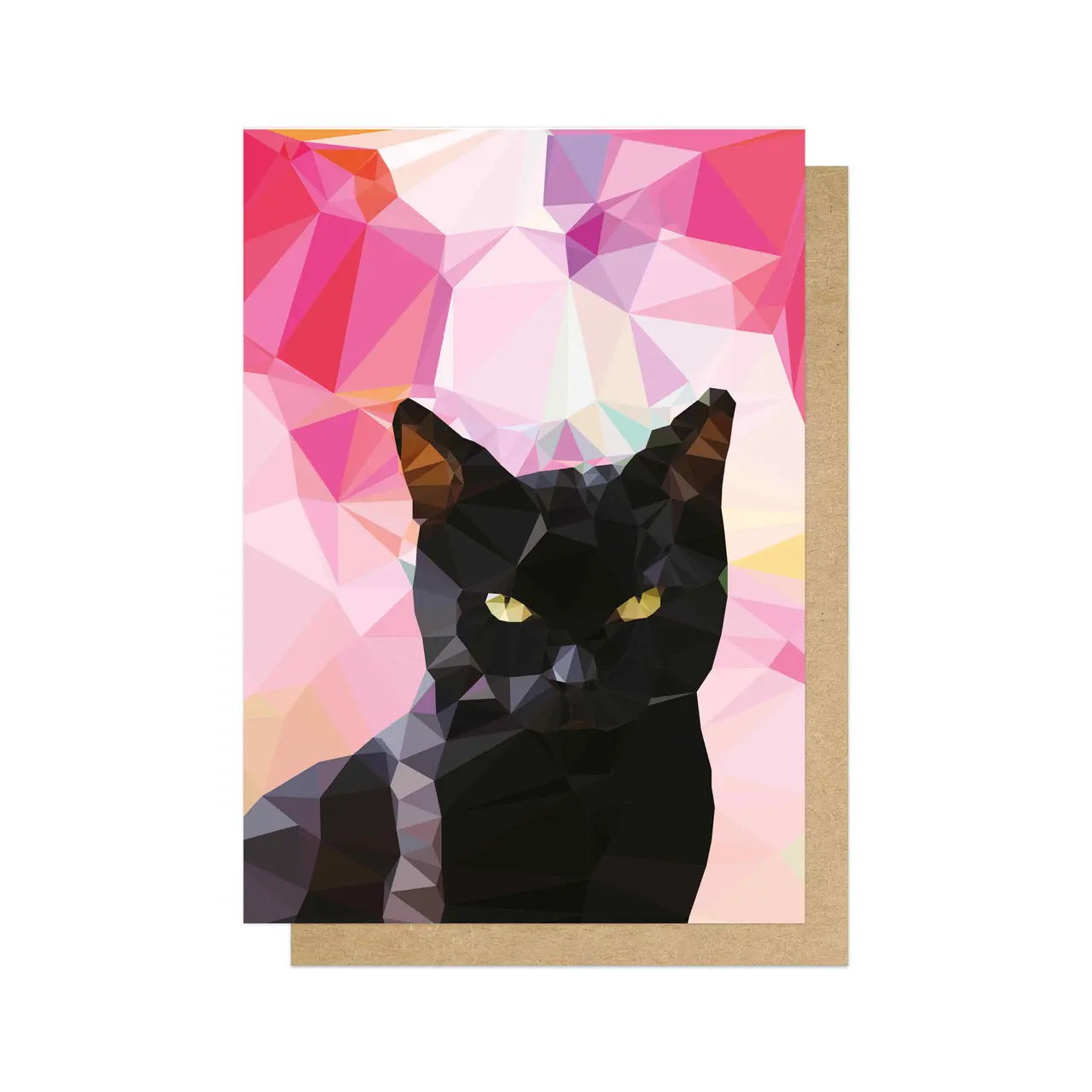 英國EAST END PRINTS 萬用卡/ Studio Cockatoo/ Black Cat