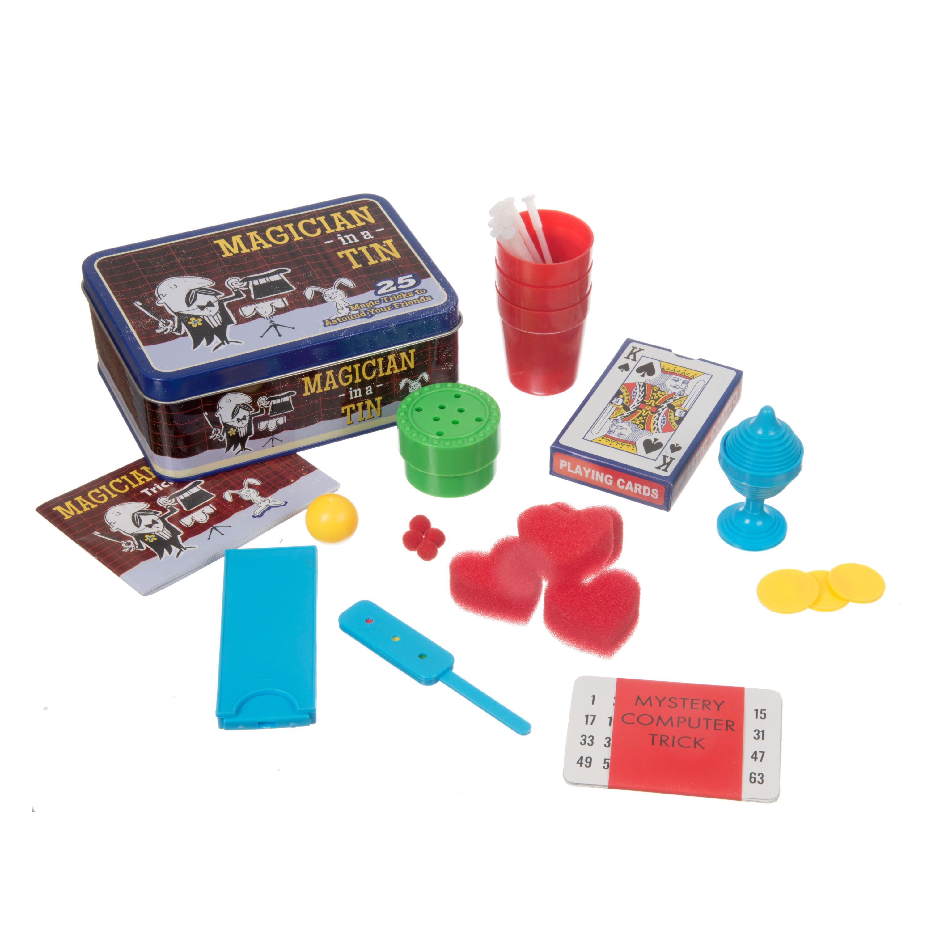 英國 Funtime 鐵盒裡的魔術師
