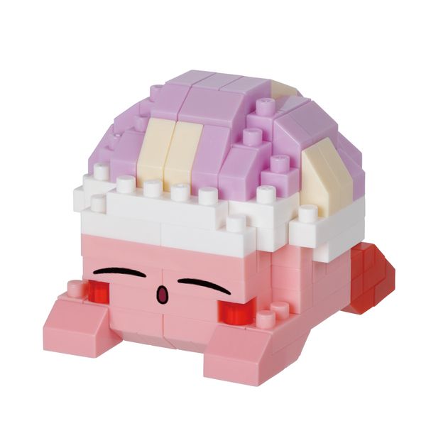 KAWADA nanoblock積木/ NBCC_161/ 星之卡比/ 卡比睡覺