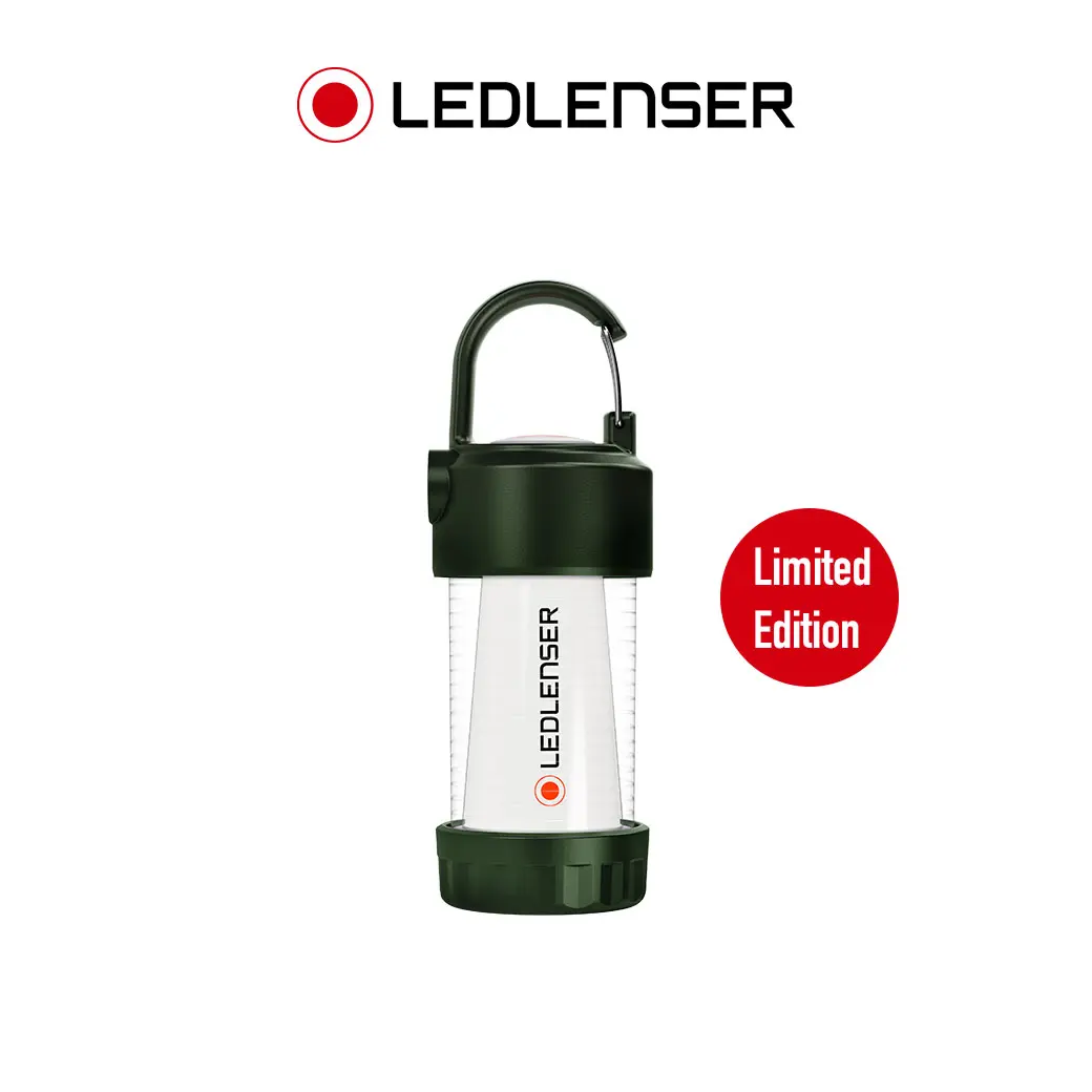 德國 Ledlenser ML4充電式露營燈/ 黃光/ 限量版森林綠