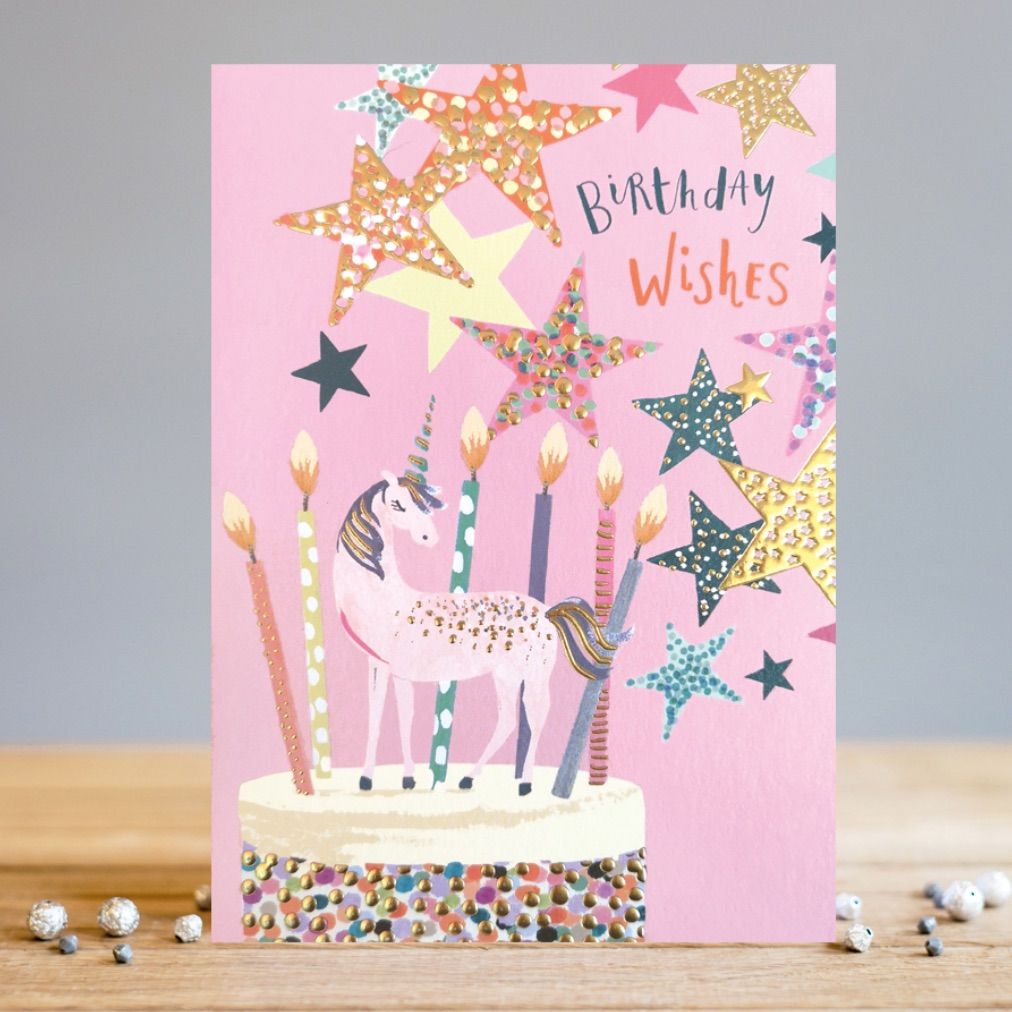 LOUISE TILER生日卡/ Unicorn Cake/ 獨角獸蛋糕