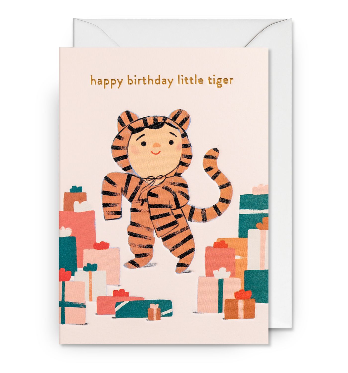 英國 LAGOM DESIGN 生日卡/ Elena Comte/ Happy Birthday Little Tiger