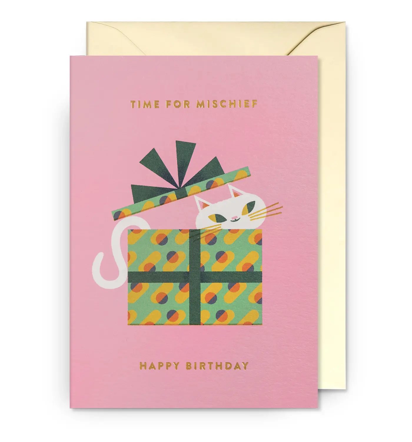 英國 LAGOM DESIGN 生日卡/ Lydia Nichols/ Time for Mischief Happy Birthday