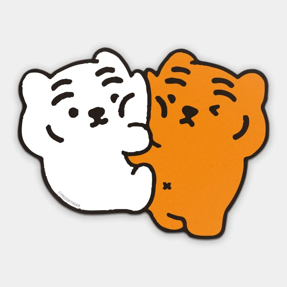 韓國 MUZIK TIGER 滑鼠墊/ Glue Tiger PVC