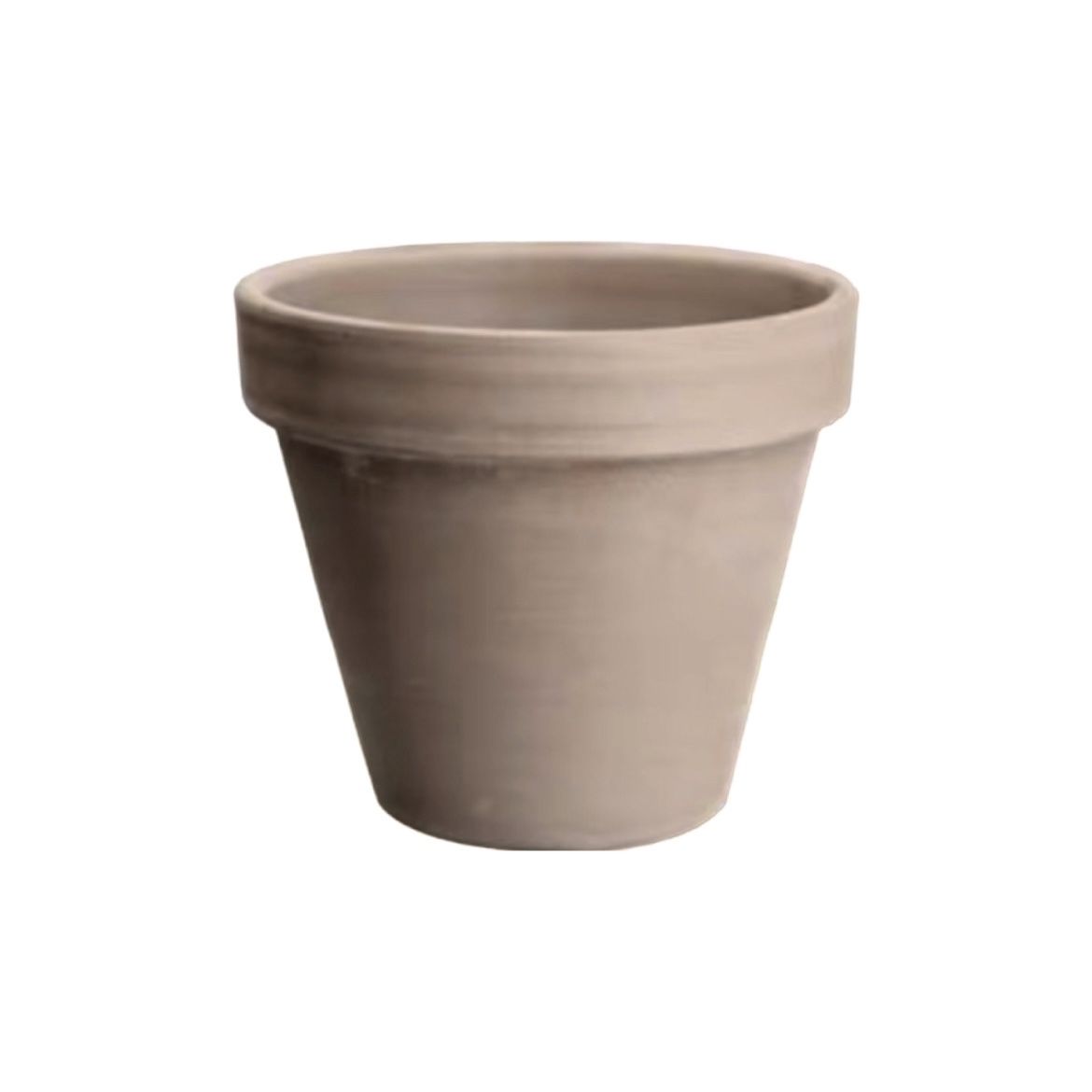 Deroma 義大利陶盆 VASO STANDARD 標準盆系列 可可色 單盆 17cm