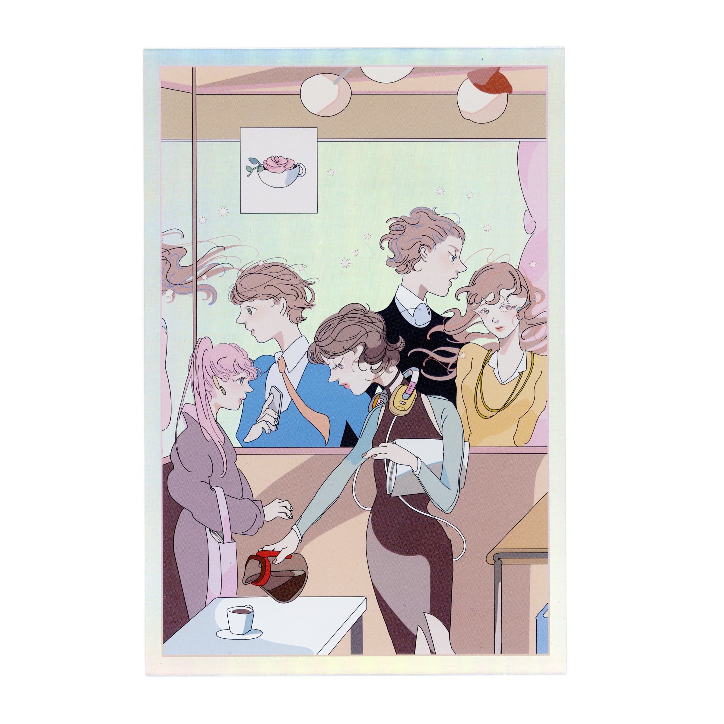低級失誤Saitemiss卡片/ 咖啡大師/ Barista