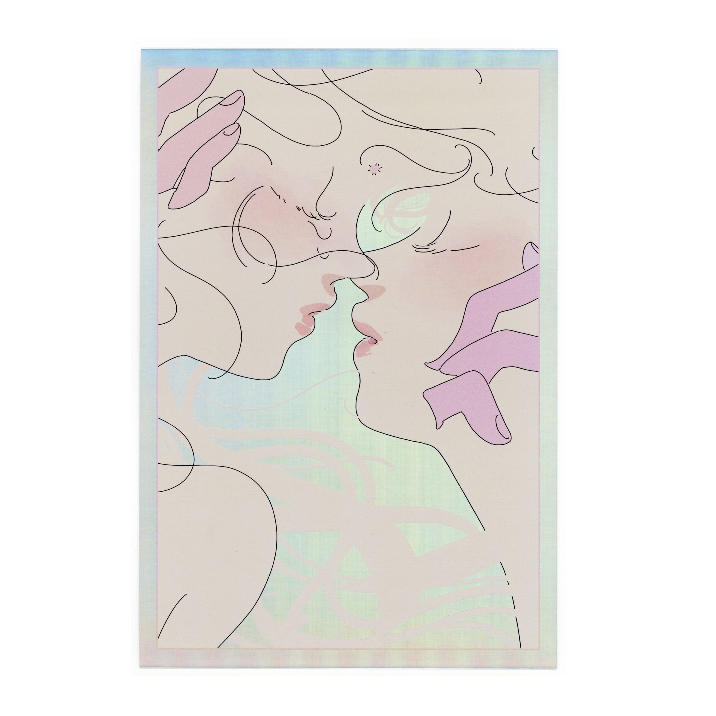 低級失誤Saitemiss卡片/ 吻/ A kiss