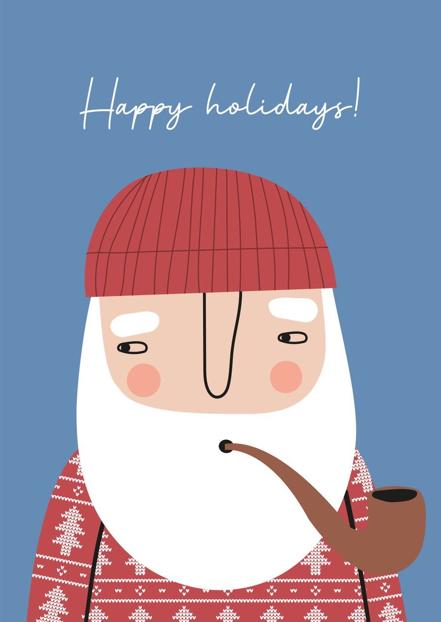 瑞典 spira OF SWEDEN 聖誕賀卡/ Happy Holiday