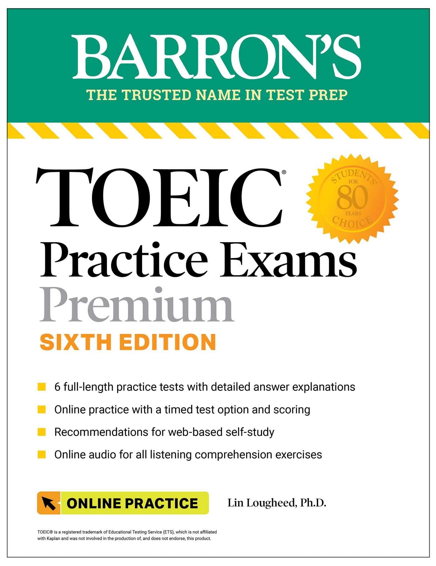 TOEIC Practice Exams (6 Ed./+Online Audio)
