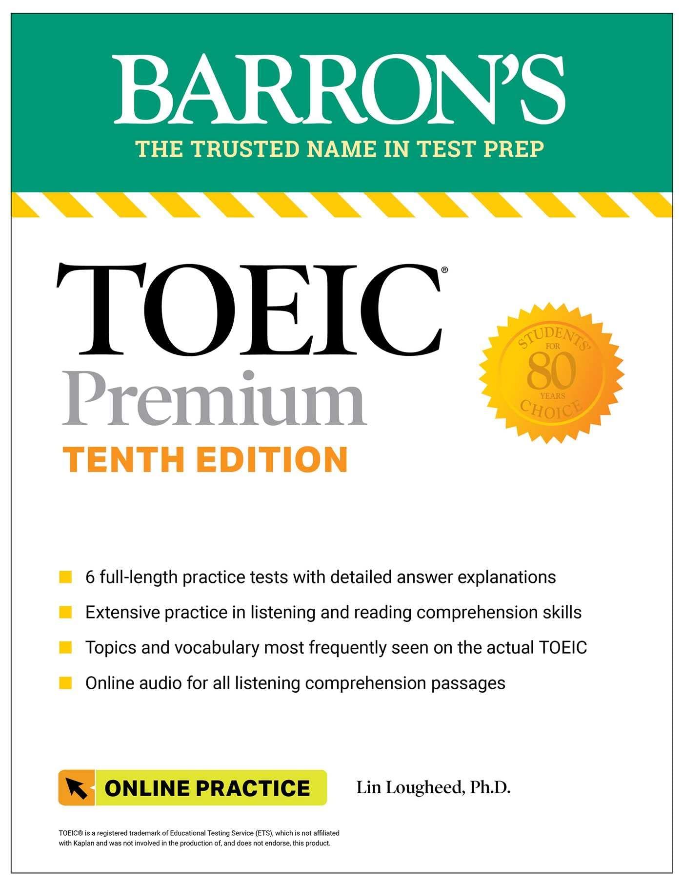 TOEIC Premium (10 Ed./+Online Audio)